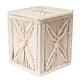 thumbnail image 1 of Cubierta de la caja de tejidos cuadrado lindo Boho Tissue Box Holder, Organizador de tejidos de servilletas Soporte de papel higiénico o cubierta de la caja de cubo de tejidos para la vanida, 1 of 3