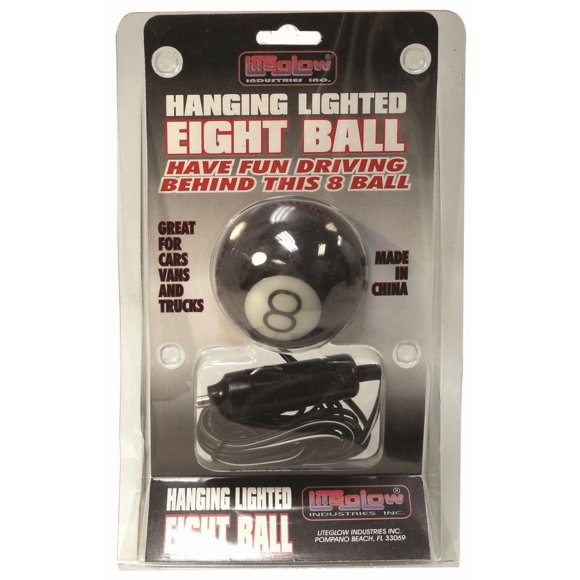 Bola 8 iluminada colgante Liteglow Industries 12V