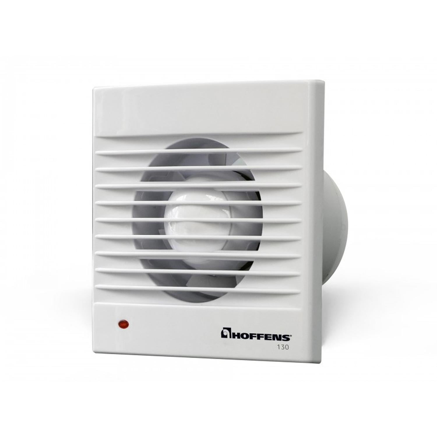Extractor De Aire Pared/techo 4 Pulg 13w 130 M3/hr Hoffens Blanco 15x9x15