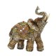 thumbnail image 1 of Estatuilla De Elefante, Obra De Arte, Elegante Adorno De Mesa Para Sala De Estar, Negocios, 12cm X 14cm, 1 of 3