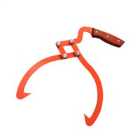 Ioensy - Portador De Troncos Manual Pinzas Para Troncos Prácticas Para Levantar Troncos Jardín Arrastre De Madera Apertura Máxima 51 Cm