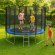 thumbnail image 1 of Cama Elástica Saltarina 3 Metros con Red y Escalera | Mamakids Trampolín Exterior, 1 of 6