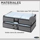 thumbnail image 3 of Pack 2 Bolsos Organizadores Almacenaje Bajo Cama 75 Litros, 3 of 9