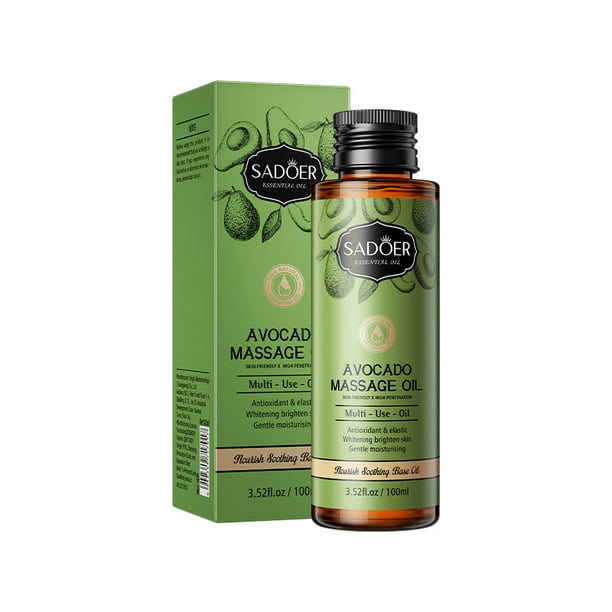 100ML Almond Oil Body Argan Olive Essential Massage Serum Pure Nail Hair Moisturizing Dry Nourish Beauty Health Avocado Heheba