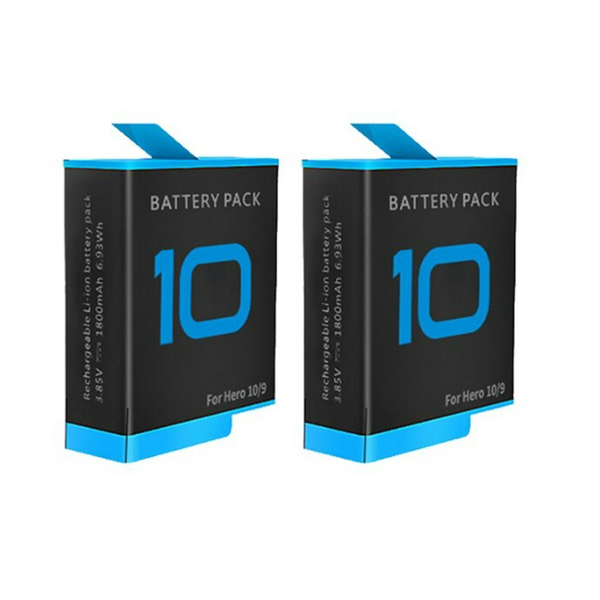 Genérico - 2 Baterías Gopro 9, 10, 11, 12 Alternativa