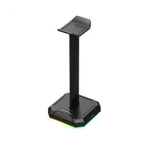Redragon - Soporte Audifonos Rgb 4Puertos Usb Negro Scepterpro