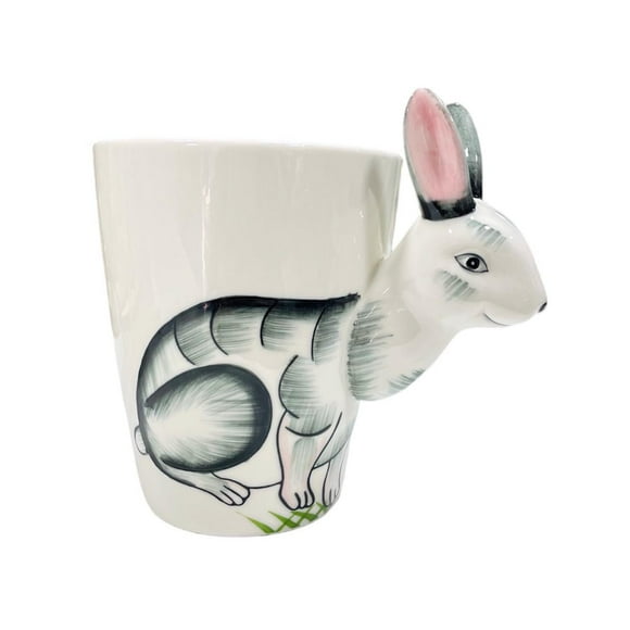 Taza creativa de ceramica (conejo)