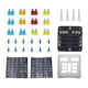 thumbnail image 2 of Bloque de fusibles de cuchilla genérico de 12 V 30 a con etiquetas adhesivas con indicador LED, caja de fusibles, panel de fusibles para automóviles,, 2 of 5