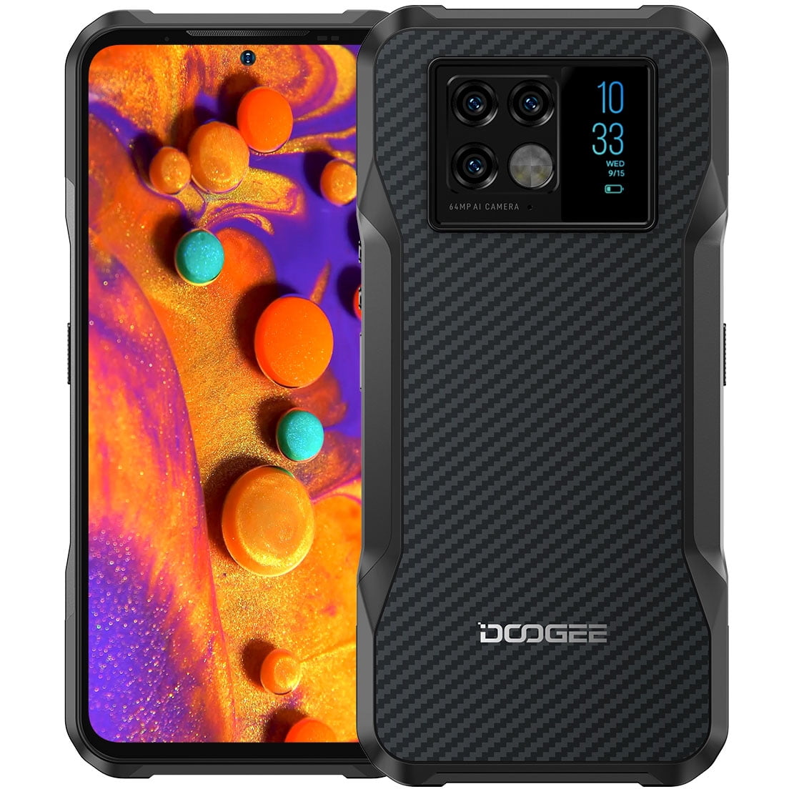 Doogee V20 Celular 5g Resistente Ip68 Pantalla Amoled - Android Camara Vision Nocturna Dualsim
