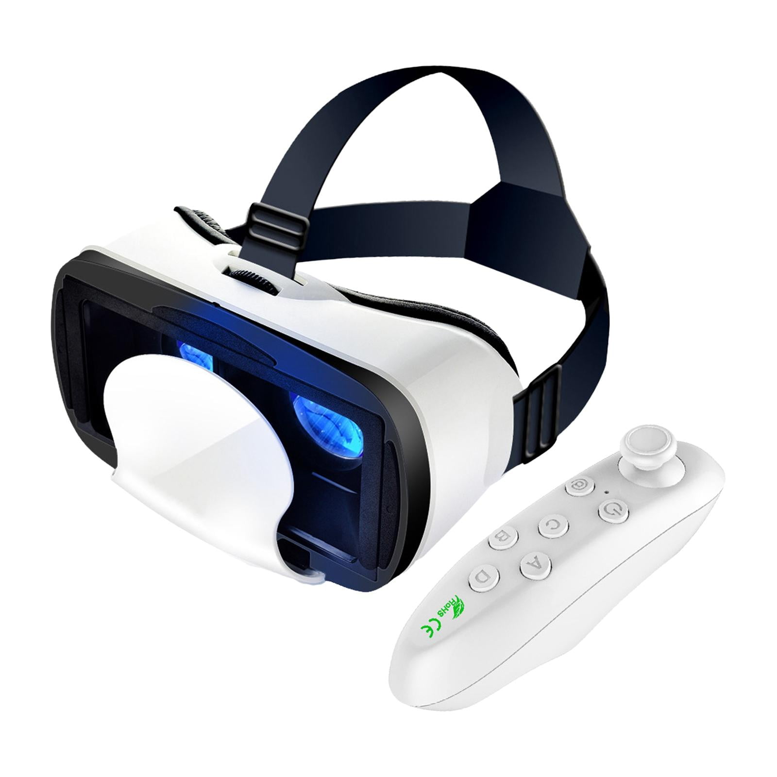 Bothyi - Auriculares Vr Ajustables Con Luz Azul Protegidos Universales Para Juegos Móviles Con Controlador