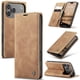 thumbnail image 1 of CaseMe Funda de Cuero para iPhone 17 Pro Max, Funda de Cuero Tipo Billetera con Tarjetero, Cierre Magnético, a Prueba de Golpes, Soporte, Funda Protectora para iPhone 17 Pro Max, Marrón, 1 of 12