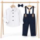 thumbnail image 1 of Conjunto Para Niño Polera De Botones Y Pantalon Con Suspensor + Humita, 1 of 3