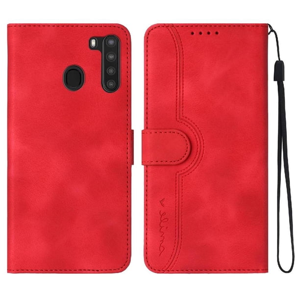 Funda FOXDOCK para Samsung Galaxy A21 -Diseño elegante,Ideal para hombres y mujeres