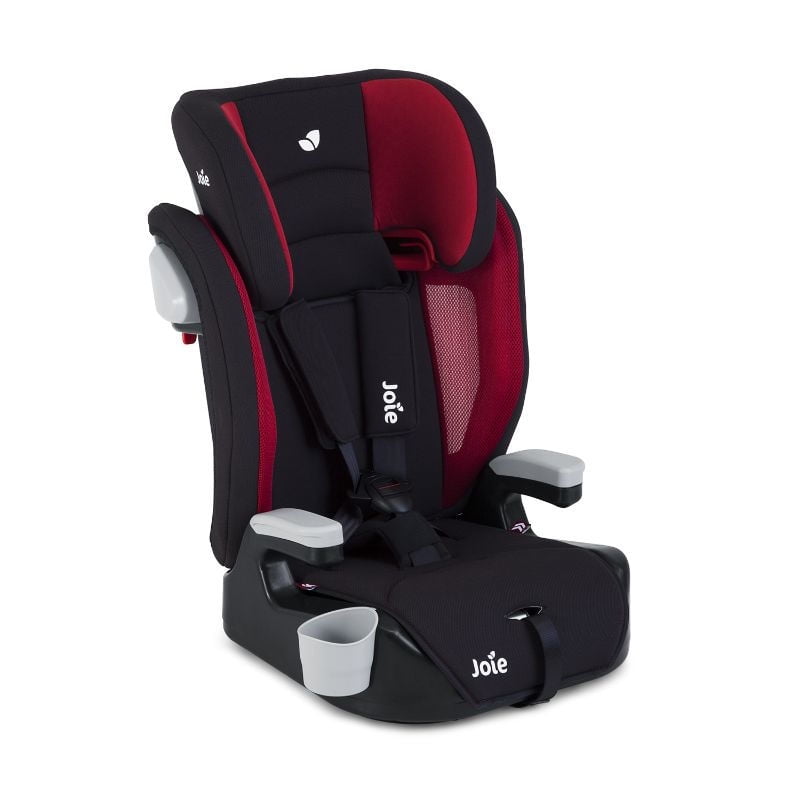 Joie - Silla De Auto Stages Negro-Roja Flannel