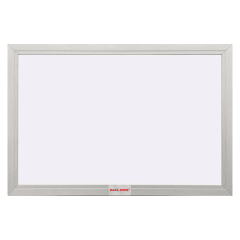Datazone - Pizarra Magnetica Slim Para Pared Marco Aluminio 60X90Cm