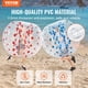 thumbnail image 2 of Pelota inflable para parachoques VEVOR, paquete de 2 pelotas de sumo zorb de 1,5 m, 2 of 9
