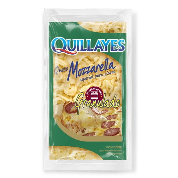 Queso Mozzarella Granulado, 200 g