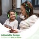 thumbnail image 4 of Auriculares Rockpapa Comfort Kids para Escuela Over-Ear Negro/Verde, 4 of 6