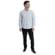 thumbnail image 3 of Camisa Fantasía Estampada Gris Claro gris M, 3 of 4