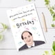 thumbnail image 4 of Tarjeta de cumpleaños divertida de Bhisong The Office para jefe y colega, 4 of 7