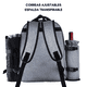 thumbnail image 3 of Mochila Picnic + 30 Utensilios Para 4 Personas Outdoor, 3 of 9