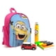 thumbnail image 3 of Minions Mochila Escolar para Niños y Niñas, Mochila Infantil Ligera de Alta Calidad, Grande y Duradera ROSA, 3 of 6