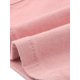 thumbnail image 5 of INSPIRE CHIC Falda de Jean para Mujer Cintura Alta Abertura Frontal Elástica Línea A Denim Midi Falda Rosa XS, 5 of 5