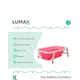thumbnail image 3 of Tina bañera plegable sin malla, color rosado, 3 of 3