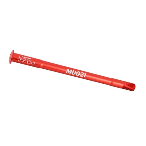 Ioensy - Soporte De Horquilla Para Bicicleta, Accesorios De Ciclismo De Eje Pasante, Bicicleta De Montaña De Carretera Ligera, 180Mm, Rojo