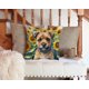 thumbnail image 3 of Cojín Sunflowers Border Terrier, 3 of 6