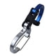 thumbnail image 2 of Mini Llavero De Gancho Con Clip De Mosquetón Para Viajes, Equipaje, Perchero De Bolso Pequeño Azul, 2 of 3