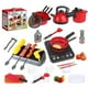 thumbnail image 1 of Set De Cocina De Juguete 36pcs Niños Juego De Mini Chef Rojo, 1 of 7