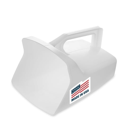 Cuchara para uso alimentario Rubbermaid, 1,9 L, color blanco