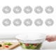 thumbnail image 1 of Cubiertas alimentos aluminio reutilizables aislamiento térmico conservación frescura tapas, 1 of 6