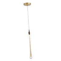 Magideal - Lámpara Colgante En Forma De Gota, Lámpara Colgante Blanca Cálida, Luces Colgantes De Cristal Led Para Sala De Estar, Pasillo, Cabecera, Vestíbulo De Largo