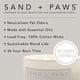 thumbnail image 5 of Vela Sand + Fog 340 ml Gardenia con mecha 100 % algodón, 5 of 8