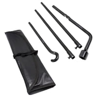 Ioensy - Kit De Herramientas Para Llanta De Repuesto, Para Trabajos Pesados, Para Uso Doméstico, Para Cambiador De Llantas Profesional