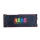 thumbnail image 1 of Mouse Pad Gamer Xl Aoas Alfombrilla Diseño 80x30 Negro Con Letras, 1 of 2