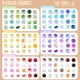 thumbnail image 2 of Kit Cuentas Vidrio Sistenia 6 mm 7200 u 144 Colores, 2 of 3