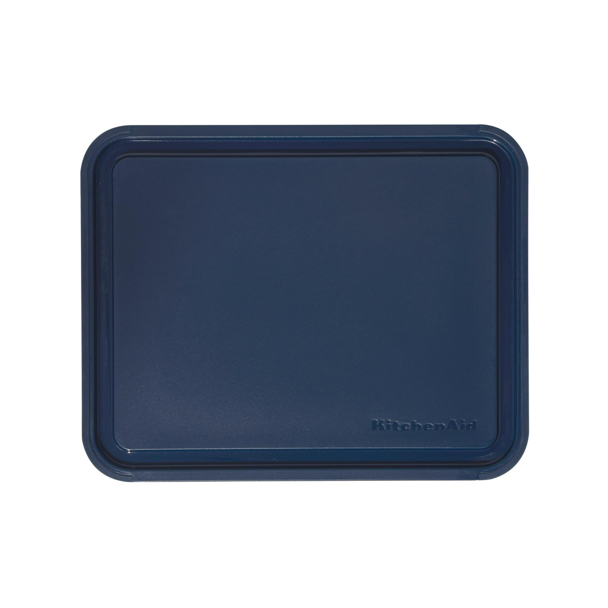 Tabla De Cortar Kitchenaid Classic De Plástico, 20 X 25 Cm, Color Azul Oscuro