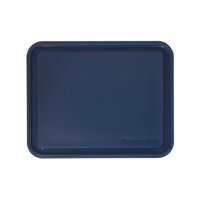 Tabla De Cortar Kitchenaid Classic De Plástico, 20 X 25 Cm, Color Azul Oscuro