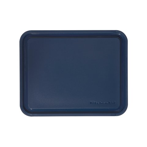 Tabla De Cortar Kitchenaid Classic De Plástico, 20 X 25 Cm, Color Azul Oscuro