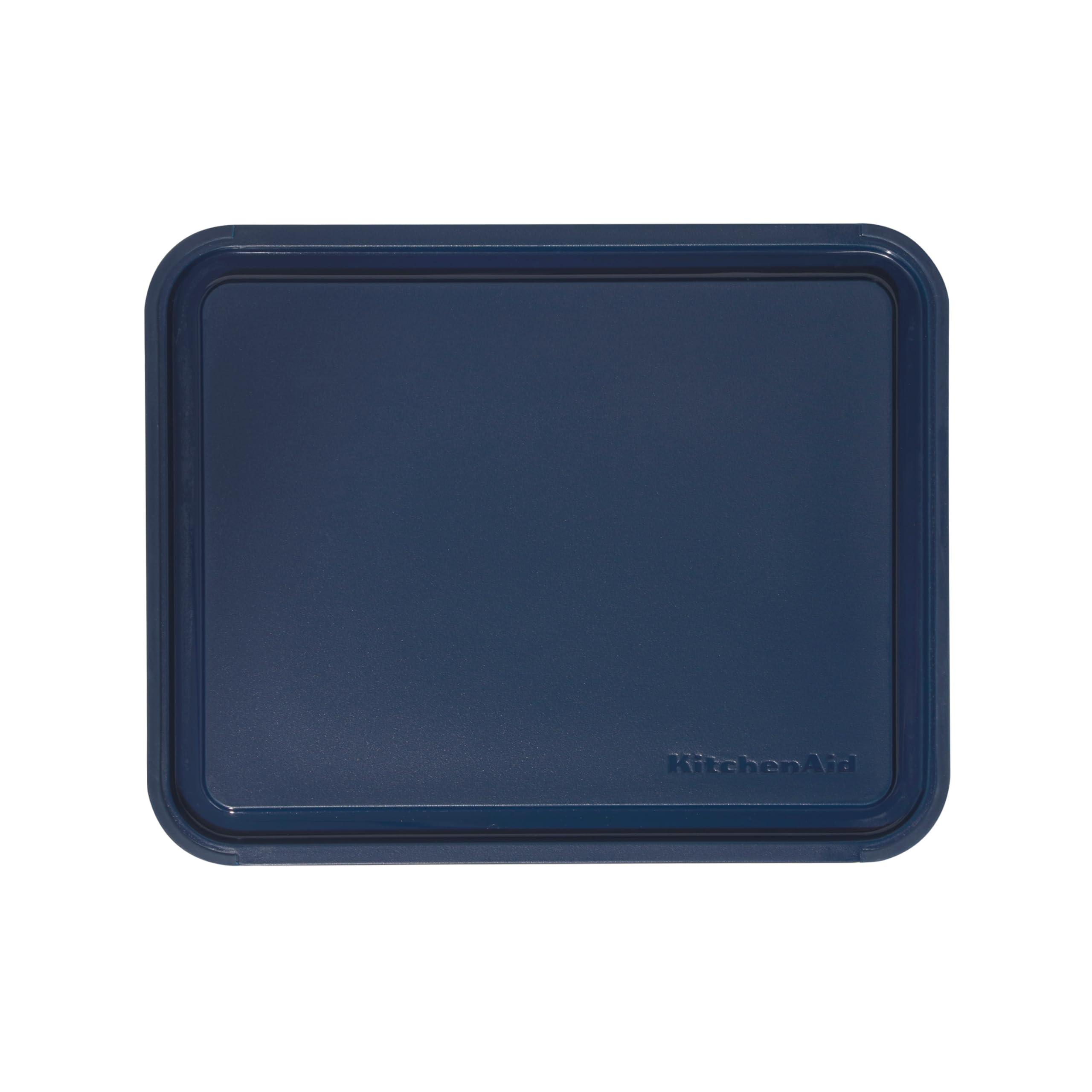 Tabla De Cortar Kitchenaid Classic De Plástico, 20 X 25 Cm, Color Azul Oscuro