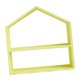 thumbnail image 5 of Soporte para cupcakes Herramientas de pastel Ornamento de casa de madera Amarillo sin base, 5 of 5
