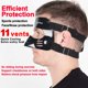 thumbnail image 2 of Protector nasal Qiancheng QC-L2 negro para adultos con nariz rota, 2 of 8