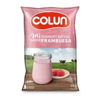 Yoghurt Batido Sabor Frambuesa Bolsa 1 Kg Colun