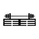 thumbnail image 1 of Percha Para Medallas Con Ganchos Para Carreras Ecuestres, Natación, Estilo C, 1 of 5