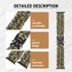 thumbnail image 4 of Correa Kavie Survival Paracord para Apple Watch SE, 8, 7, 6, 5, 4, 3, 2 y 1, 4 of 7