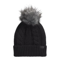 Gorro The North Face Oh Mega Fur Pom Para Mujer Tnf, Color Negro