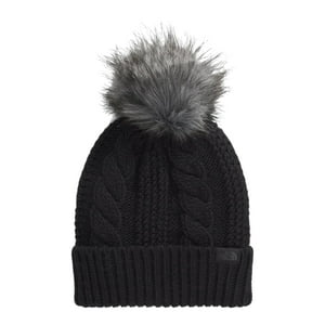 Gorro The North Face Oh Mega Fur Pom Para Mujer Tnf, Color Negro